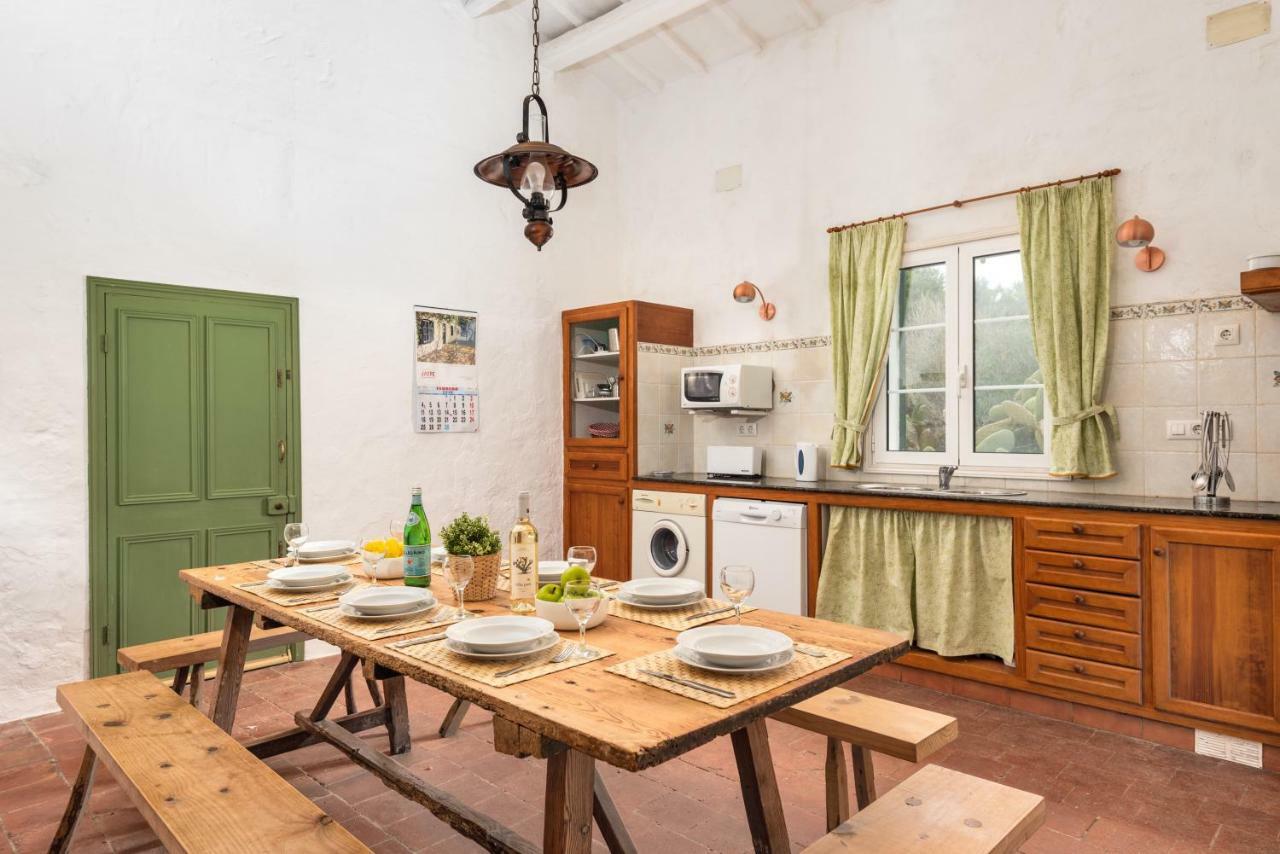 Finca Binicalaf Vell Cala En Porter  エクステリア 写真